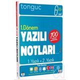 6. Sınıf Yazılı Notları 1. Dönem 1 ve 2. Yazılı
