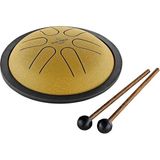 6" Tongue Drum H Majör, Meditasyon & Yoga Için Çelik Davul, Çanta & Tokmak - Bej
