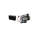 6 Volt 12 Amper 6v 12ah Akü Ve 6 Volt Aküler Için Şarj Cihaz Adaptör 3.5 Amper Şarj (SİYAH)