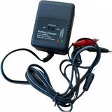 6 Volt 12 Volt Ayarlı Led Göstergeli Akü Şarj Cihazı Adaptör Krokodil Kablolu Led Göstergeli Alpa