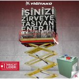 6 Volt 225 Ah-Amper Deep Cycle Series Akü Yffp6-225 Yiğit Akü