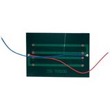 6 Volt 66X105MM Solar Güneş Paneli (Öğrenciler Için) - Siyah