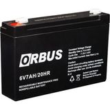 6 Volt 7 Amper Kuru Akü (150 * 30 * 94 Mm)