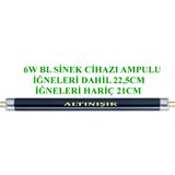 6 Watt Blb Mor Işık Para Kontrol Floresan Ampul 6W Blb 21Cm