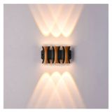 6 Watt Gün Işığı Ledli Dış Mekan, Bahçe, Teras, Balkon, Kamelya, Veranda Apliği, Bahçe Duvar Armatür
