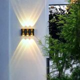6 Watt Gün Işığı Ledli Modern Tasarım Led Armatür, İç ve Dış Mekan Dekoratif Işık Desenli Led Aplik