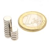 6 X 2 Mm Yuvarlak Neodyum Mıknatıs- 10 Adet