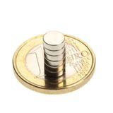 6 X 3 Mm Yuvarlak Neodyum Mıknatıs- 50 Adet