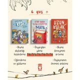 6 Yaş+ Nazoşi Teyze Bir Kedi Daha Istiyor, Uzun Kulak, Kitap Kurdu Olmak Istemeyen Maya(3kitap)