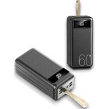 60.000 Mah Powerbank Çok Renkli