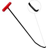 60 cm 10 mm Çap 3 Kıvrımlı Yassı Sivri Uçlu Boyasız Göçük Düzeltme Çubuğu - S5-01, Pdr Çubuk