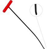 60 cm 8 mm Çap Makas Çubuğu - Kobra Uçlu Boyasız Göçük Düzeltme Çubuğu - S4-07, Pdr Çubuk