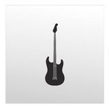 60 cm Elektro Gitar Folyo Sticker