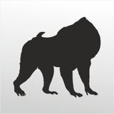 60 cm Orangutan Folyo Sticker