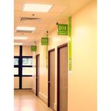60 cm x 60 cm Sıva Altı LED Panel, Taş Yünü Asma Tavan LED Panel, Gün Işığı 4000K, Kare Backlight LED Panel 54W - 4000K - Ilık Beyaz