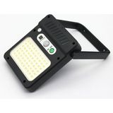 60 LED 3 Mod Güneş Enerjili Sensörlü Dış Mekan Solar Sokak Bahçe Lambası Beyaz Işık YX-607 - Çok Renkli