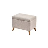 60 Lık Sandıklı Puf (Retro Ayak Düz)