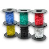 60 Metre, 30awg, 6 Renk 6x10mt, Çok Damar Montaj Kablosu, Yumuşak Silikon Tel Kablo, Atlama Kablosu - 1 Adet