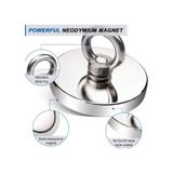 60 Mm Neodyum Pot Magnet Fishing Çok Güçlü Kurtarma Mıknatısı Manyetik Balıkçılık Kancası
