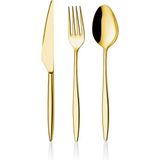 60 Parça 12 K,işilik New Saphire Gold Çatal Kaşık Takımı( Bıçak Yoktur)