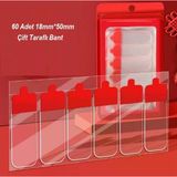 60 Parça Kolay Açılır Güçlü Çift Taraflı Bant 18Mm*50Mm (Timya/Go1395) 202398