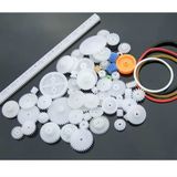 60 Parça Plastik Dişli Seti RC Çark Arduino