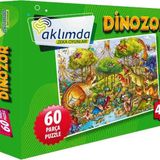 60 Parca Puzzle Dinozor