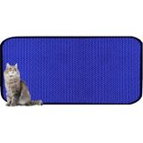 60 x 120 Renkli Kedi Kumu Paspası - 60 x 120 cm - Mavi