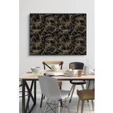 60 x 70 cm Buğlem Desenli Cam Tablo 4mm Temperli Camdır