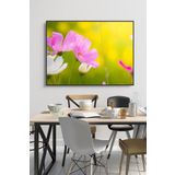 60 x 70 cm İlk Bahar Desenli Cam Tablo 4mm Temperli Camdır