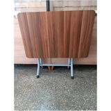 60 x 90 Katlanabilir Yemek Masası,çalışma,mutfak, Balkon Masası - Ceviz