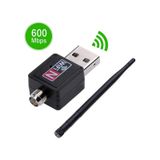 600 Mbps Antenli Wireless Adaptörü Kablosuz Ağ Wi-Fi Adaptör Alıcı