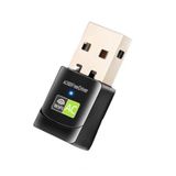600 Mbps Usb Mini Wifi Adaptörü 5Ghz Kablosuz Alıcı