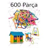 600parça Eğitici Oyuncak Bloklar Yapboz Puzzle Bultak Zeka Algı Gelişim Oyuncağı Geometrik Çubuklar