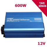 600w-12v Tam Sinüs İnverter