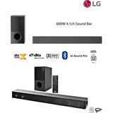 600W Yüksek Ses ve Kalite Ev sinema Soundbar Ses Sistemi DTS 4.1 Kanal Sinema