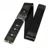 6086 M.2 Nvme Ssd Pcıe 4.0 X4 Uzatma Kablosu M Key Adaptör Riser Card Çevirici