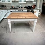 60/90 Katlanabilen Mutfak Yemek Balkon Masası - 90 x 60