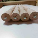 60CM 5'lik Cnc Kesimli Dekoratif Masa&sehpa Ayağı - Ahşap - Bej - Açılı Aparat
