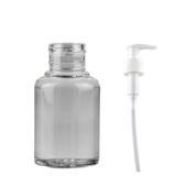 60ML Şeffaf Plastik Şişe Sıvı Sabun Pompalı, 12 Adet, Sabun Şişesi, Pompalı Şişe, Duş Jeli Şişesi, Kozmetik Şişe