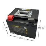 60v-20 Ah Lityum Akü+ Şarj Cihazı 5 Adet 12-24 Akü Yerine Kullanılır