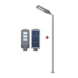 60W Solar Sokak Lambasi + 3M. Lamba Direği