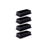 60x120 Mm Plastik Dikdörtgen İçe Geçme Profil Tapası (kutu) (4 Adet)