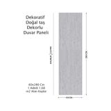 60x280 Duvar Paneli Doğal Taş Desen ,salon,duvar,traverten 640-1