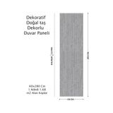60x280 Duvar Paneli Doğal Taş Desen ,salon,duvar,traverten 640-3