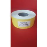 60X38 Raf Etıketı Sarı Zemın 10 Rulo 5000 Adet