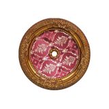 60X60 OVAL KAHVE RENK SARAY TAVAN GÖBEK krem