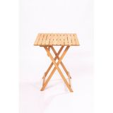 60x60cm Bistro Masa - Bahçe&balkon&teras&cafe Masası Ahşap