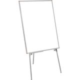 60X85 cm Ayaklı Yazı Tahtası, Şık ve Ekonomik Model, Beyaz Renkli. - Ahşap - Beyaz - Seçenek 1
