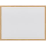 60X90 cm Ahşap Çerçeve Yazı Tahtası, Dekoratif ve Kullanışlı - Ahşap - Bej - Siyah - Seçenek 1